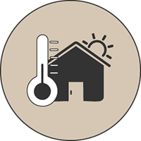 省エネ・断熱のアイコン